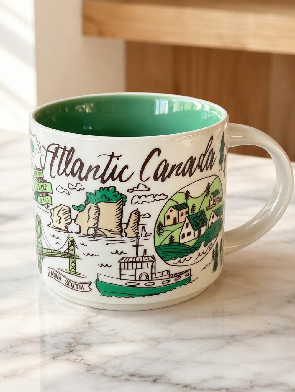 Starbucks Been There Series Atlantic Canada 14 oz Mug Collector